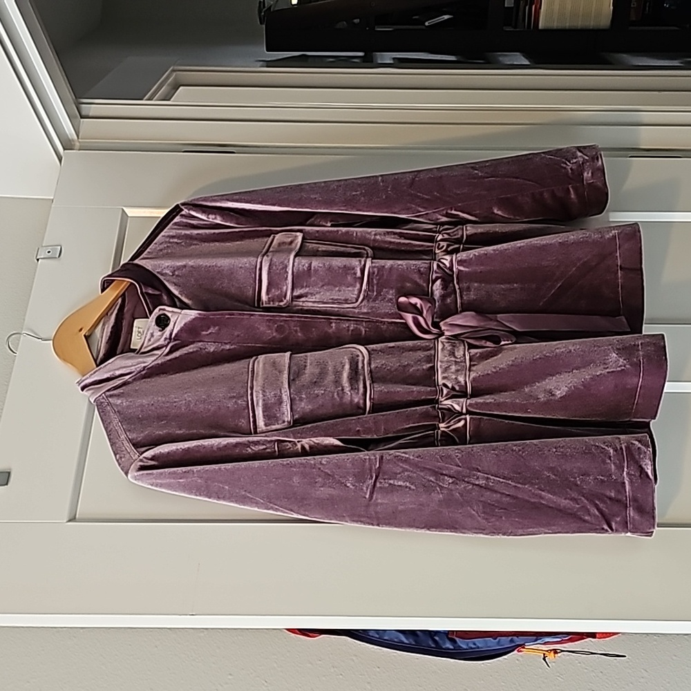 LOFT outlet velveteen jacket!